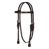 0101-0801 Circle Y 5/8 Inch Arabian / Cob Headstall - Walnut