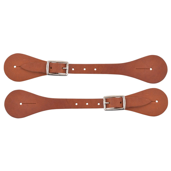 0727-0006 Reinsman Economy Ladies Spur Strap - Plain Harness Leather