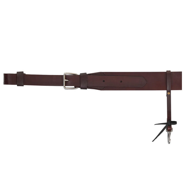 0804-0001 Circle Y 3 x1 3/4 Smooth Lightweight Flank Cinch - Walnut