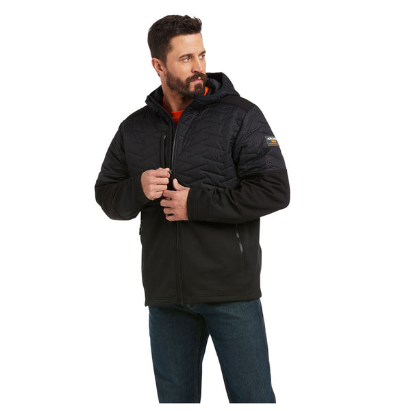 10037509 Ariat Men's Rebar Cloud 9 Insulated Jacket - Black