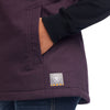 10037590 Ariat Women's Rebar DuraCanvas Insulated Vest - Plum Perfect