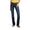 10041060 Ariat Womens Octavia Mid RIse Straight Leg Jean - Burbank