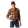 10046290 Ariat Men's Hamilton Retro Fit Long Sleeve Snap Shirt - Comb Honey