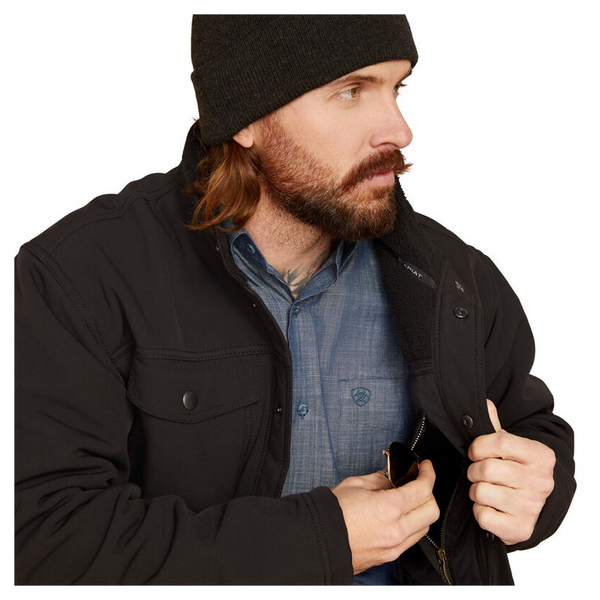 10046456 Ariat Men's Vernon Sherpa 2.0 Jacket - Black