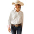 10048882 Ariat Women's Kirby Long Sleeve Stretch Shirt- Steer Garden