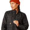 10052029 Ariat Women's Rebar Cordura Ripstop Lightweight Insulated Jacket - Black