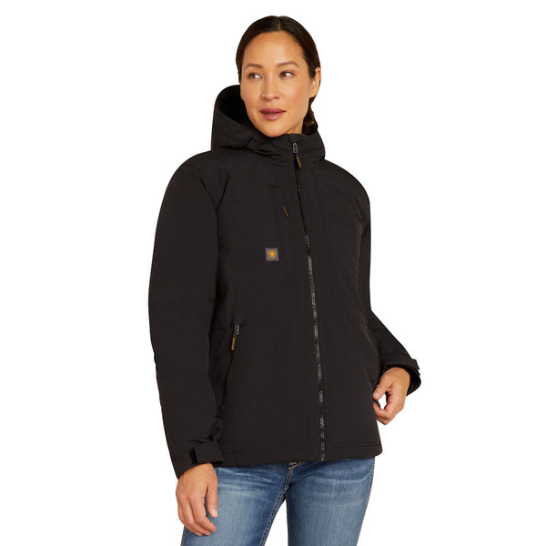 10052113 Ariat Women's Rebar Cordura Ripstop Insulated Jacket - Black