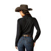 10052132 Ariat Women's Kirby Pro Long Sleeve Shirt - Black