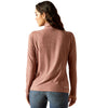 10052404 Ariat Women's Laguna 2.0 1/4 Zip Top - Twilight Mauve