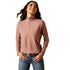 10052404 Ariat Women's Laguna 2.0 1/4 Zip Top - Twilight Mauve