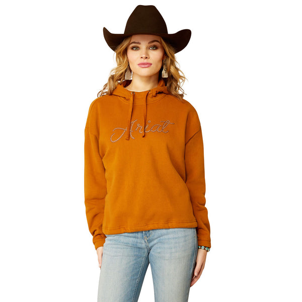 10052466 Ariat Women's Essential Hoodie - Roasted Pecan