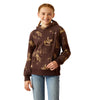 10052473 Ariat Girls' Ranch Scene Hoodie - Ranchin Print