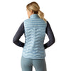 10052707 Ariat Women's Ideal Down Vest - Cerulean