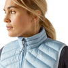 10052707 Ariat Women's Ideal Down Vest - Cerulean