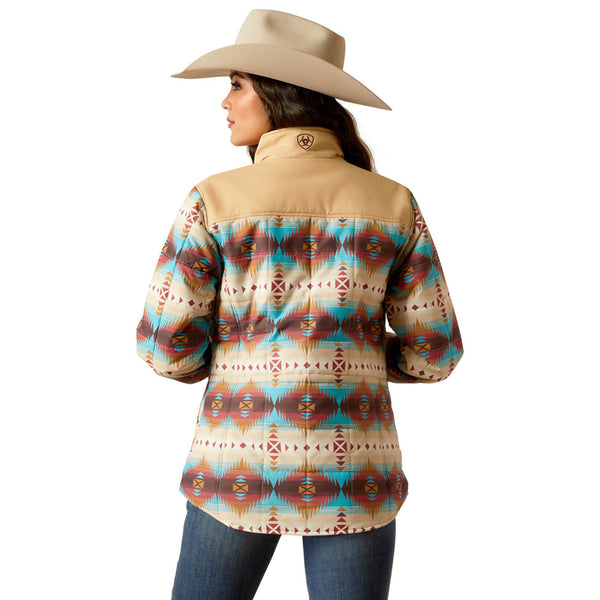 10052828 Ariat Women's REAL Crius Insulated Concealed Carry Jacket - Serrano Southwest Print