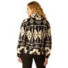 10053010 Ariat Women's Berber Snap Front Fleece Sweatshirt - Winslow Southwest Print