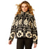 10053010 Ariat Women's Berber Snap Front Fleece Sweatshirt - Winslow Southwest Print