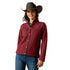 10053011 Ariat Women's Berber Back Softshell Jacket - Tawny Port