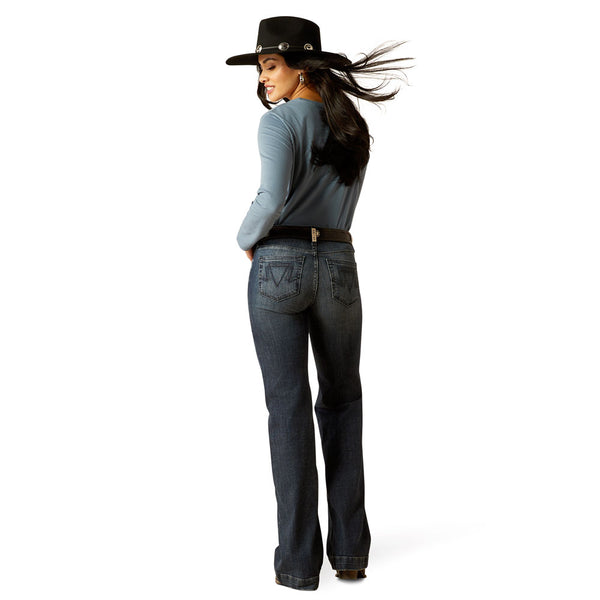 10053536 Ariat Women's Perfect Rise Elsie Trouser Jeans - Missouri