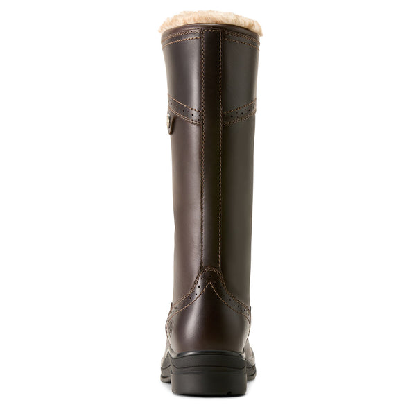 10053840 Ariat Women's Wythburn II Sherpa Waterproof Boot - Dark Mocha