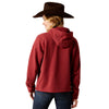 10053883 Ariat Women's Essential Logo Hoodie - Burnt Russet