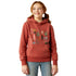 10053887 Ariat Girls' Southwest Collections Hoodie - Marsala