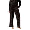 10053936 Ariat Women's Dreams Pajama Set - Black Cattle Brand Print