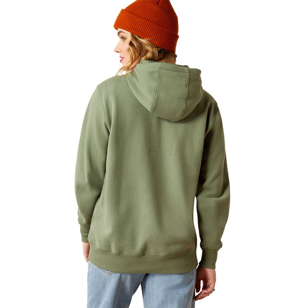 10053959 Ariat Women's Route 66 Hoodie - Sea Spray