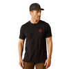 10053999 Ariat Men's Farm Raised Short Sleeve Black T-Shirt - Size Small