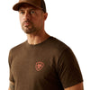 10054004 Ariat Modern Mesa Short Sleeve T-Shirt - Brown Heather