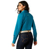 10054275 Ariat Women's Team Kirby Long Sleeve Stretch Shirt - Ocean Depths