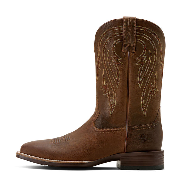 10061196 Ariat Men's Plano Western Cowboy Boot - Woody Tan