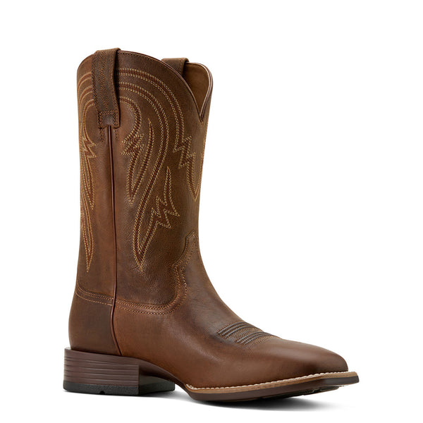 10061196 Ariat Men's Plano Western Cowboy Boot - Woody Tan