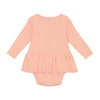 112359426 Wrangler Baby Girl Long Sleeve Skirted Bodysuit - Pink