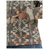 112353135 Wrangler Women's Retro Jacket - Grey Geo/Aztec Print