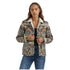 112353135 Wrangler Women's Retro Jacket - Grey Geo/Aztec Print