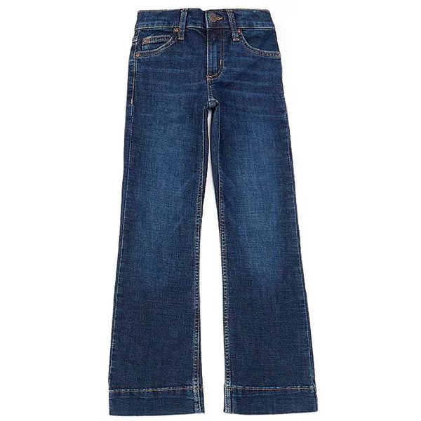 112356532 Wrangler Girls Western Trouser Jean - Branen