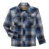 112356545 Wrangler Boys Retro® Long Sleeve Snap Shirt - Jet Navy