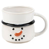 114538 Primitives by Kathy Mug Set- Stacked Snowman