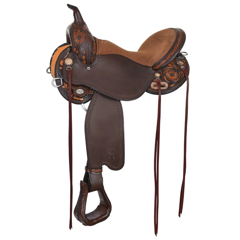 Western Bridle Dark Leather - Outback Saddles