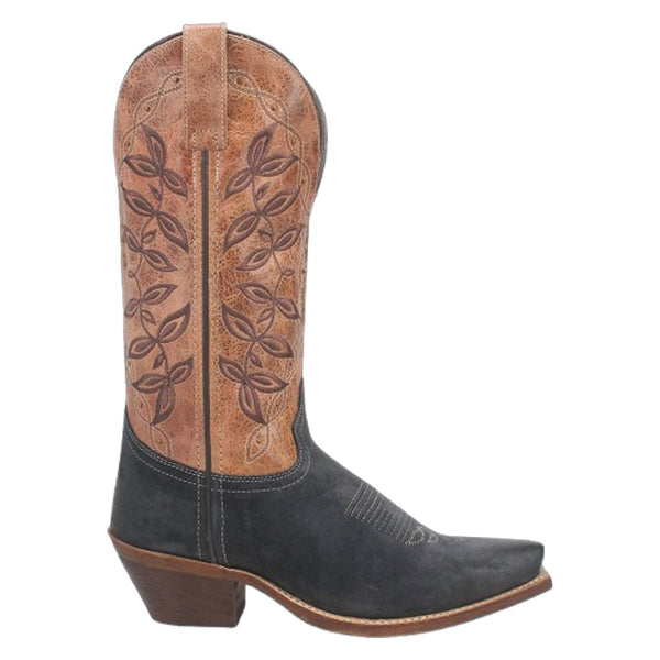 20009 Laredo Womens Kama Cowboy Boot - Navy/Tan