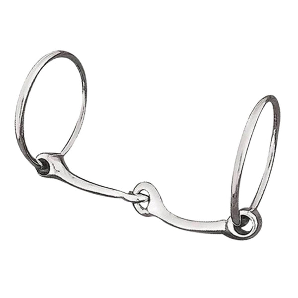 25-4754 Weaver Leather 6" Stainless Steel Jointed Snaffle Draft Bit