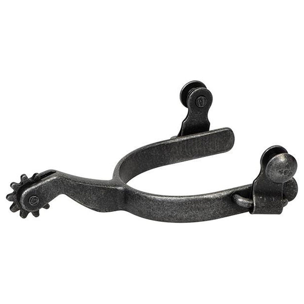 25515-53-12 Weaver Leather Ladies Black Roping Rowel Spur