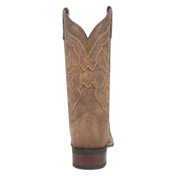 3119 Laredo Womens Megan Square Toe Cowboy Boot - Tan