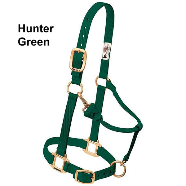 35-7035 Weaver Leather Original Adjustable Chin and Throat Snap Horse Halter