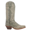 52159 Laredo Ladies EmmyLee Fancy Stitch Cowboy Boot - Green