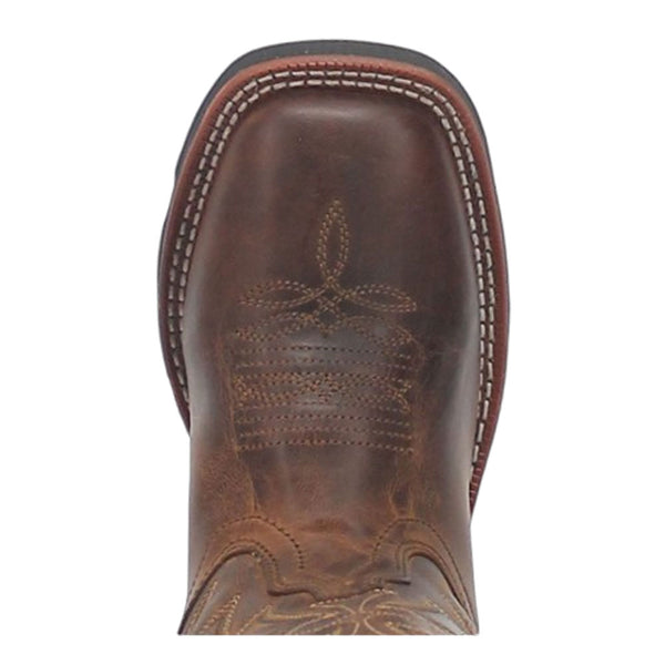 5602 Laredo Ladies Anita Square Toe Western Cowboy Boots Brown