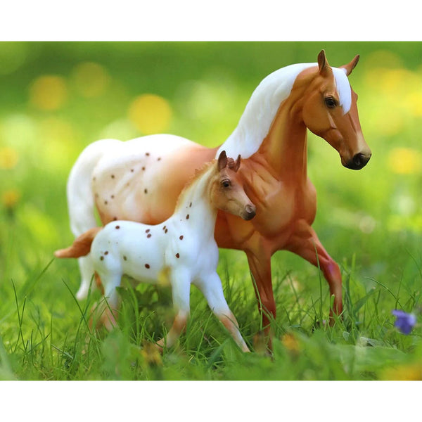 62224 Breyer Effortless Grace Horse & Foal Set