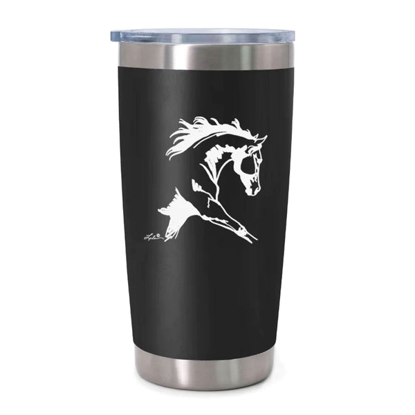 63-061 AWST Stainless Steel Horse Wine Tumbler -Extended Trot