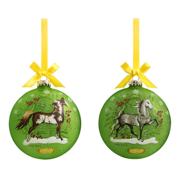 700828 Breyer 2024 Holiday Christmas Artist Signature Ornament -  American Saddlebred